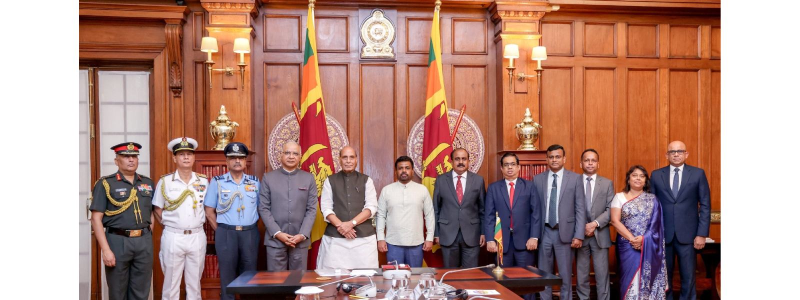 ජනපති සහ ඉන්දීය ආරක්ෂක ඇමති අතර හමුවක්